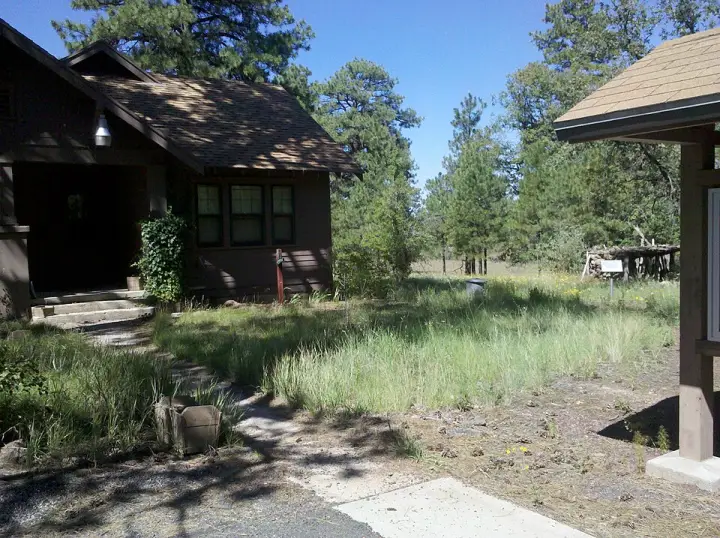 Camp Clover Ranger Station west of Williams