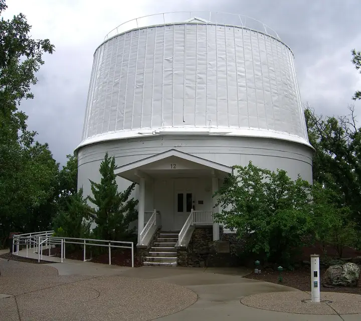 The Clark telescope dome at Lowell Observatory
