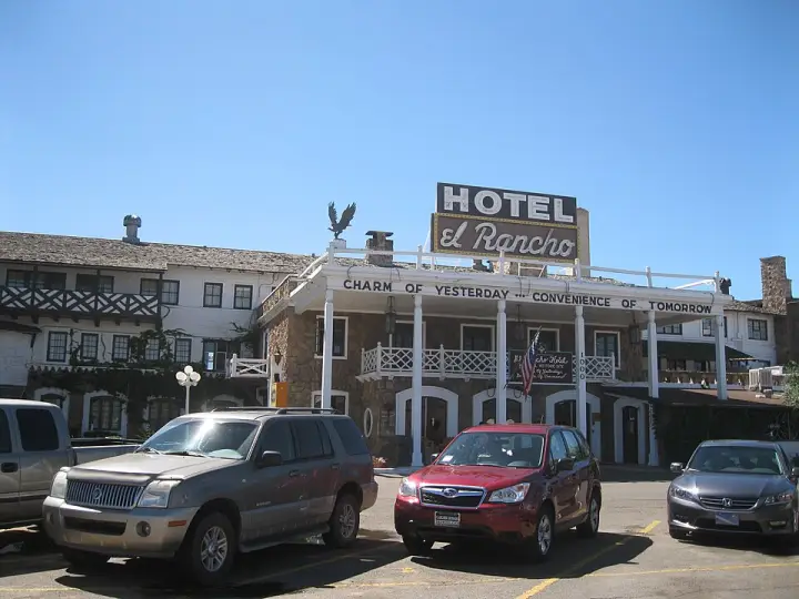 The El Rancho Hotel on old Route 66 in Gallup
