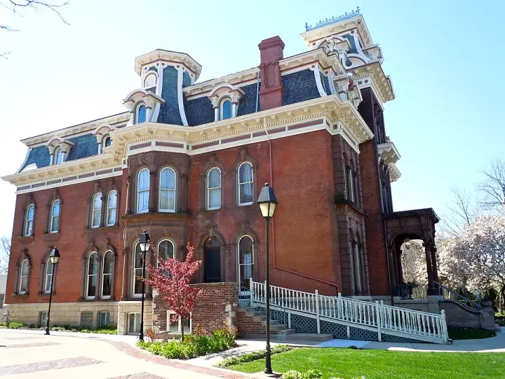 The Jacob A. Henry Mansion on South Eastern Avenue