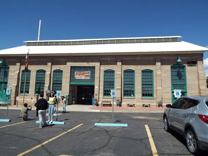 The 1907 Desert Power & Water Co. building on Andy Devine Avenue