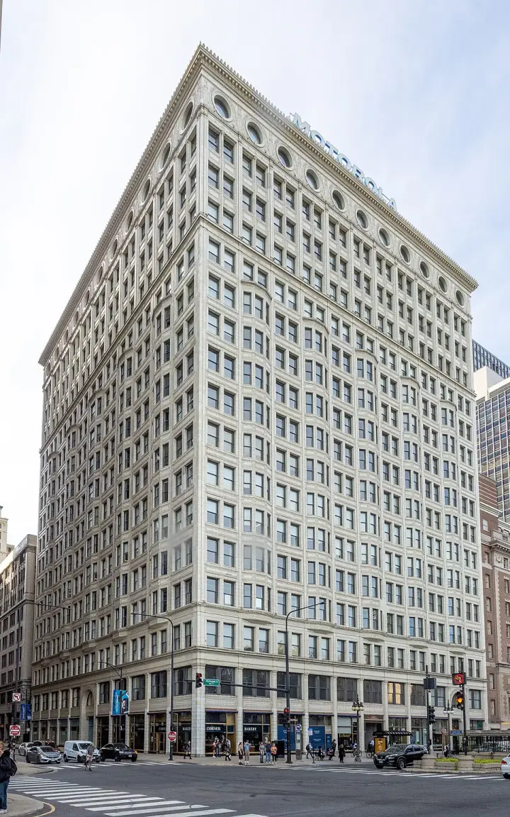 The Railway Exchange (Santa Fe) Building on Michigan Avenue
