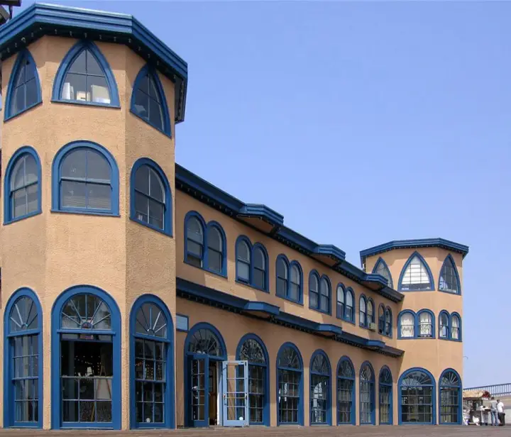 The Looff Hippodrome on the Santa Monica Pier