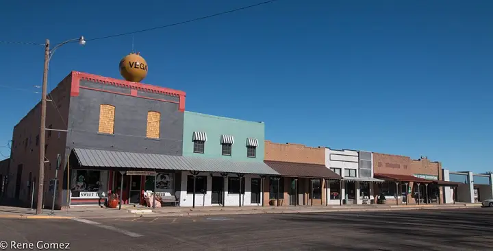 Vega, Texas, on old Route 66